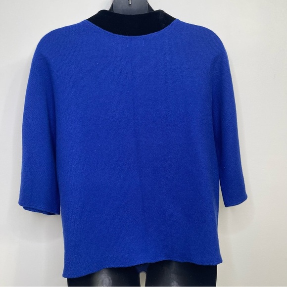 JM Collection Asymmetrical Wool Top Size XL - Picture 5 of 5